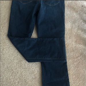 LAND’S END mid-rise straight leg jeans